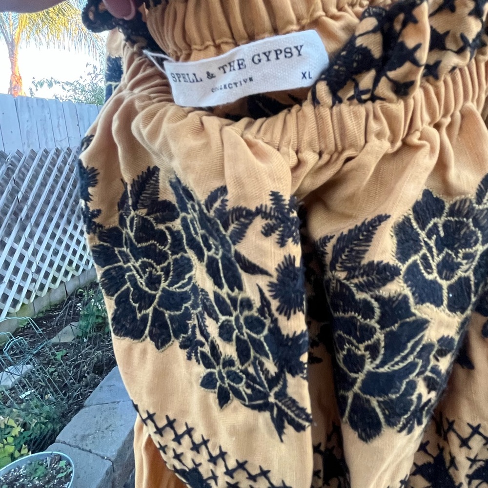 Spell and the gypsy Venus off the shoulder dress xl - Picture 14 of 16